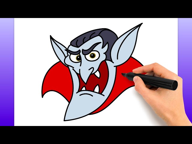 COMO DIBUJAR UN VAMPIRO 