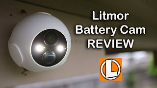 Litmor Battery Cam Review -  Unboxing, Features, Settings, Installation, Video Quality screenshot 1