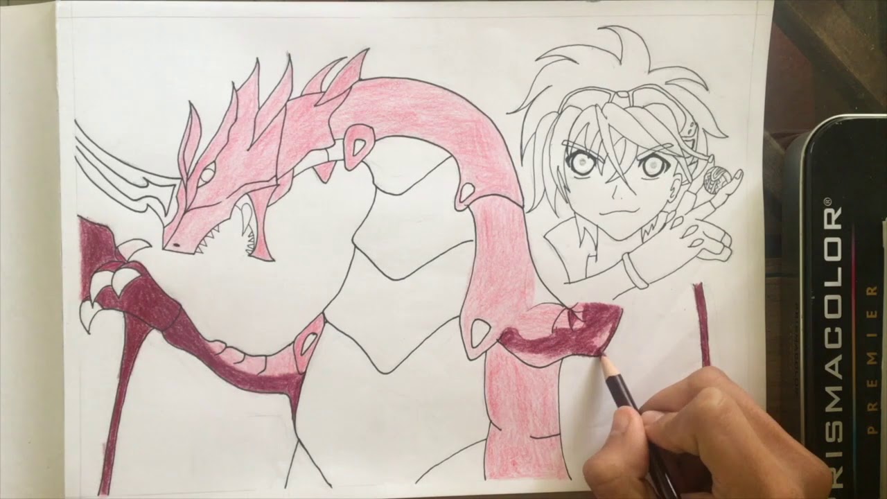 Bakugan I Como dibujar a Dan Kuso y a Drago - thptnganamst.edu.vn