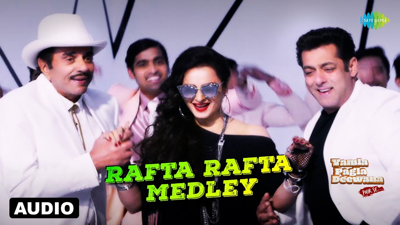 Rafta Rafta Medley  Salman Khan  Dharmendra  Rekha  Sonakshi Sinha  RD Burman  Party Song