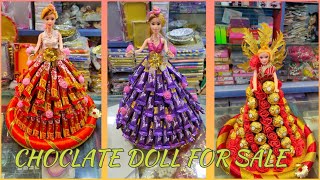 readymade chocolate doll|doll making|ferrero chocolate bouquet|chocolate doll for baby shower