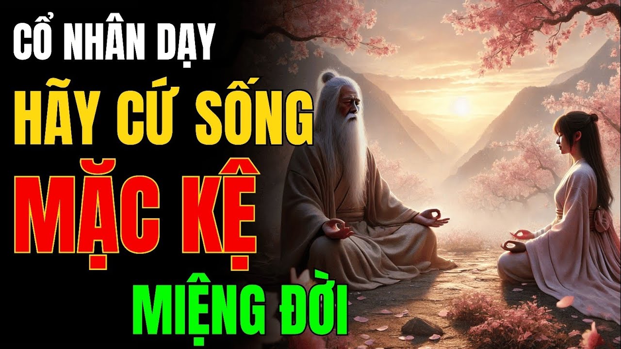 HÃY CỨ SỐNG MẶC KỆ MIỆNG ĐỜI, Sống Là Để Hạnh Phúc, Không Phải Vừa Lòng Thiên Hạ_Triết Lý Cuộc Sống