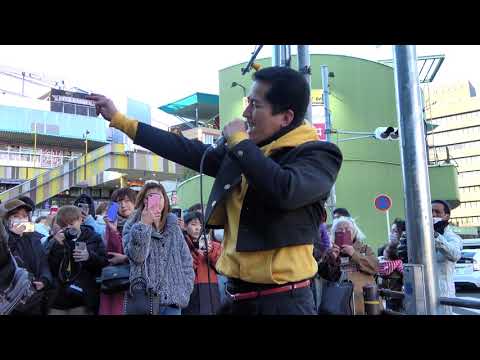 ぱんち☆ゆたか『あなたに贈る歌』20200209@金山駅北口