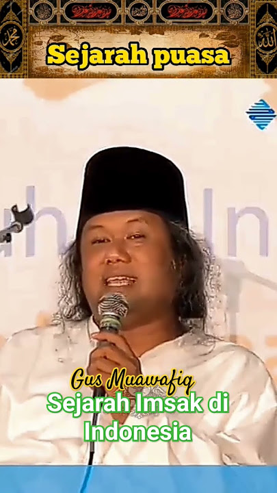 Gus Muwafiq : Sejarah Imsak #imsak #imsakiyah #ulamanusantara #shorrts #shortvideo #gusmuwaffiq