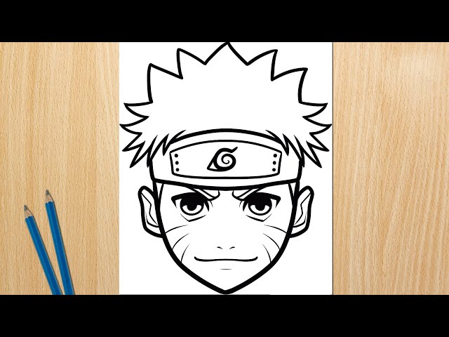 Naruto Anime Manga Face Drawing  Small Online Class for Ages 8-13