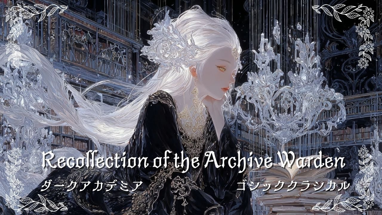 Dark Academia Fantasy Music | Arcane Library Aria (Imaginary Language Vocal)魔法と知識の探求｜ダークアカデミア没入BGM