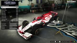 GTA 5 - Making Daniil Kvyat's AlphaTauri AT01 from the 2020 F1 Season