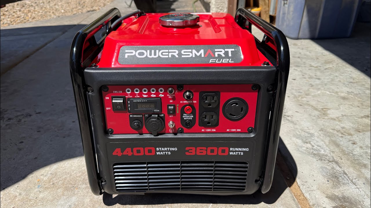 Unboxing/Set Up - Cheapest 4400 Watt Generator on the Market - Power Smart 4400