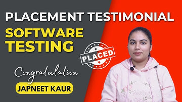 Software Testing Course in Chandigarh Mohali| Placed Student Review | ThinkNEXT | Japneet Kaur