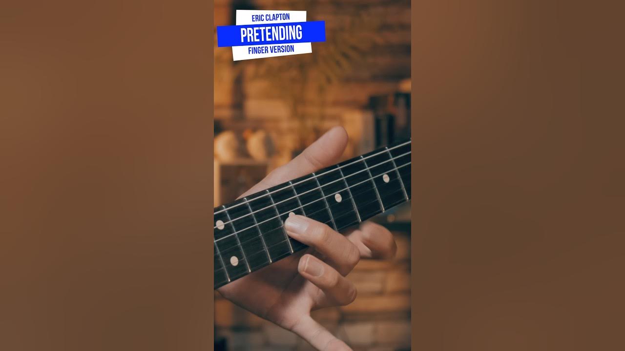 Pretending(Guitar Intro/Finger Style)-Eric Clapton 