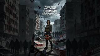 Что если бы наступил зомби апокалипсис #чтоесли #ии #факты #shorts #зомби