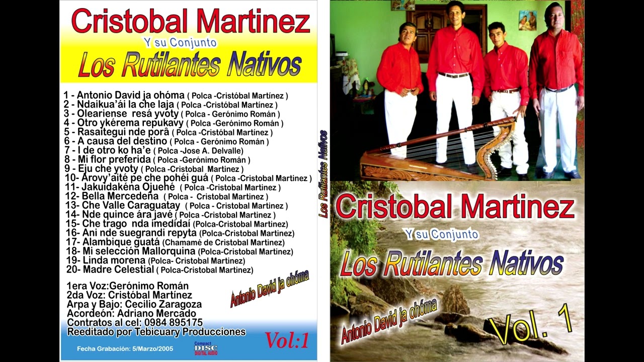 CRISTOBAL MARTINEZ Y SU CONJUNTO LOS RUTILANTES NATIVOS