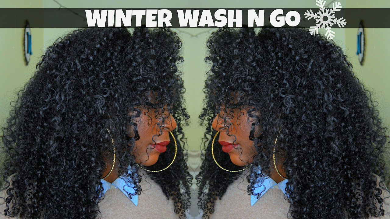 Wash N Go Winter On 3C4A Hair  NiaImani