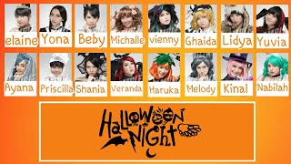 HALLOWEEN NIGHT JKT48 ハロウィン・ナイト -COLOR CODED
