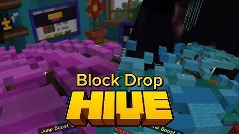 I Play Minecraft - The Hive - Block Drop!