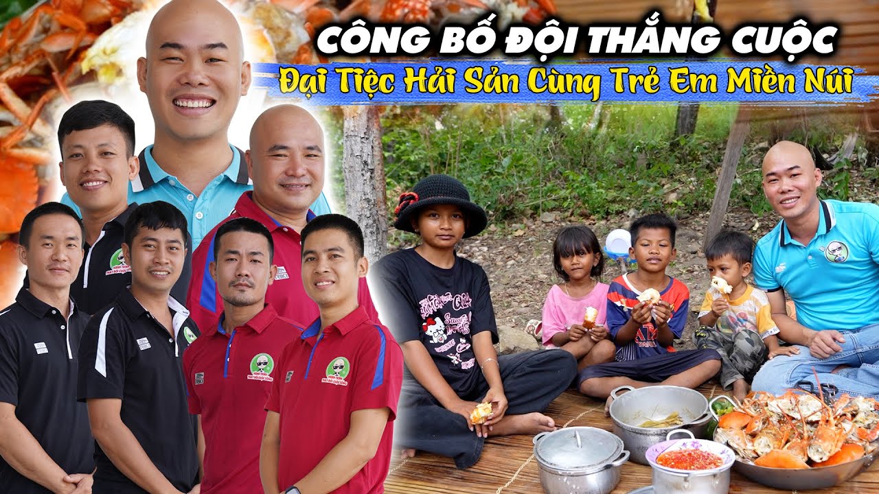 CÔNG BỐ KẾT QUẢ VÀ ĐẠI TIỆC HẢI SẢN CÙNG TRẺ EM MIỀN NÚI