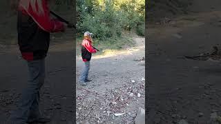 Seen this dude up at Elbe Hills with a multi-cal slamfire shotgun 👀
