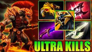 Ultra Kills + 22 Kills Huskar !! Huskar Dota 2 Mid Jungle 7.35 Meta Pro Gameplay Guide Build