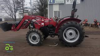 Case IH Farmall 55A Utility Tractor with Loader | 1 Minute Walk Around
