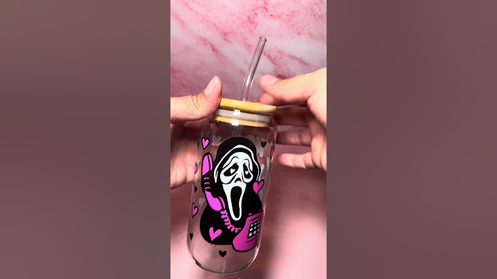 Spooky scream art with glass cups #glasscup #pumpkin #spooky #horror