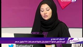 مقابلة أ.بسام العبيد في برنامج المؤشر قناة السعودية الإقتصادية 