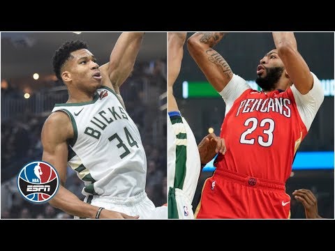 Giannis Antetokounmpo goes head-to-head with Anthony Davis in Bucks’ win | NBA Highlights