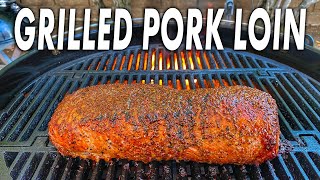 How To Grill Pork Loin - Plus A Simple Honey Mustard Glaze