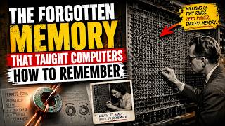 Core Memory : The Tiny Magnetic Rings That Gave Computers a Memory