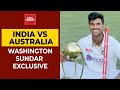 India Vs Australia| Rishabh Pant's Winning Four Was The Best Feeling Of My Life: Washington Sundar