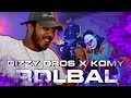 Dizzy DROS feat. Komy - RDLBAL  (Reaction)