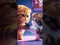 Cute Cat Is Giving An iPhone To His Friend Cat 😺💜