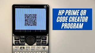 HP Prime QR Code Encoder Program in Python