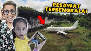 GAWAT!! DRONE KITA MEREKAM ADA PESAWAT TERBENGKALAI SELAMA PULUHAN TAHUN??