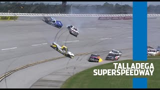 All the wrecks! Extended Truck Series Highlights from Talladega Superspeedway | NASCAR
