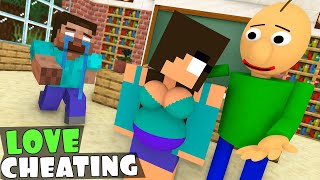 Monster School : СHEATING LOVE - Minecraft Animation