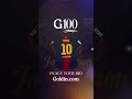 Messi Record-Breaking FC Barcelona Game-Worn Jersey