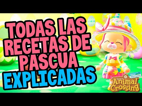 Vídeo: Animal Crossing Bunny Day: Explicación De Todas Las Recetas Y Recompensas Para El Evento De Pascua
