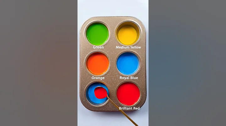 Making new Colors..Satisfying Color Mixing #colormixing #satisfying #asmr