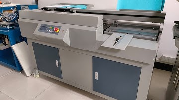 60M Perfect Glue Binding Machine A3 Full Automatic Glue Book Binding Machine