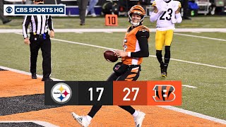 Steelers at Bengals: Cincinnati stuns Pittsburgh, opens door for Browns in AFC North | CBS Sports HQ