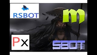 اقوي مقارنه وتحدي بين كل بوتات لعبة سيلك رود وتحدي سرعه الضرب الجزء الاول Mbot Sbot RsBot PhBot