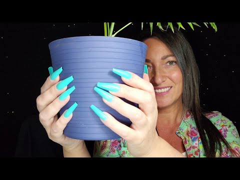 ASMR Random Item Tapping And Scratching | Long Nails | Fast