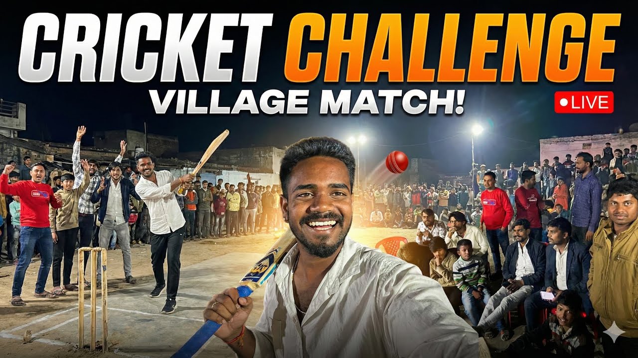 India vs Pakistan Real Cricket Battle 🏏 | Gaon Ka Sabse Bada Match!