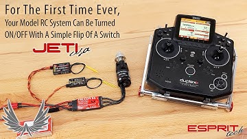 First Ever Elite Brushless ESC w/Wireless Switch Capabilities (Jeti)
