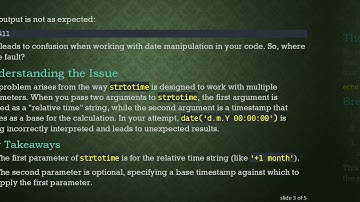 Resolving the strtotime Anomaly: Adding One Month in PHP