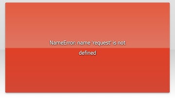 NameError: name 