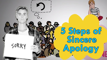 How to Apologize - 5 Steps of a Sincere Apology