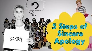 Celebrity How to Apologize - 5 Steps of a Sincere Apology Net Worth