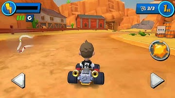 Boom kart gameplay gold rush