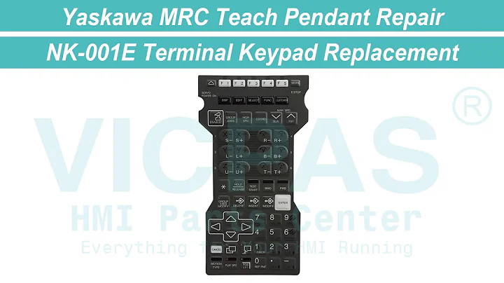 MOTOMAN Yaskawa MRC ipendant NK-001E Membrane Keypad Repair Replacement